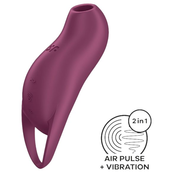 Satisfyer Pocket Pro 1 - luftbølgestimulator for klitoris (lilla)