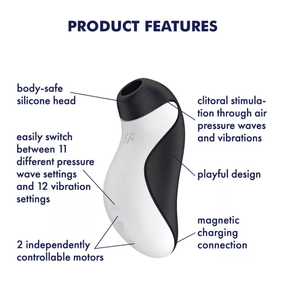 Satisfyer Orca - vanntett klitorisstimulator