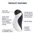 Satisfyer Orca - vanntett klitorisstimulator