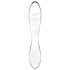 Satisfyer Dazzling Crystal 1 - To-ended Glassdildo (Gjennomsiktig)