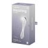 Satisfyer Dazzling Crystal 1 - To-ended Glassdildo (Gjennomsiktig)