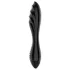 Satisfyer Dazzling Crystal 1 - tosidig glassdildo (svart)