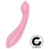 Satisfyer G-Force - oppladbar, vanntett G-punktvibrator (rosa)