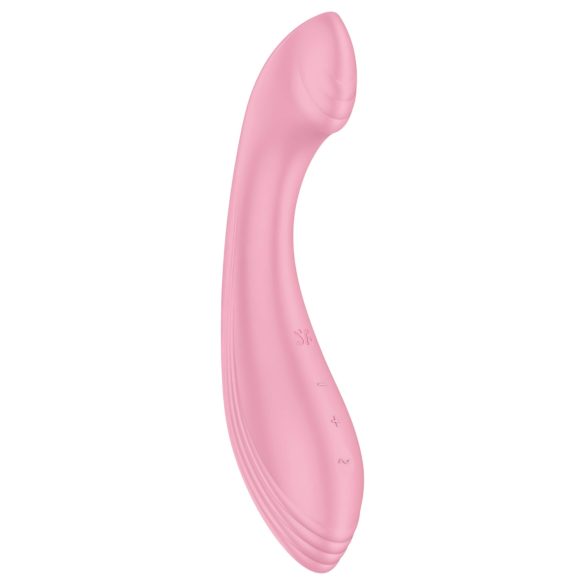 Satisfyer G-Force - oppladbar, vanntett G-punktvibrator (rosa)