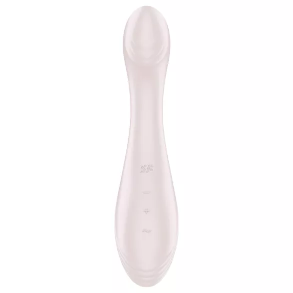 Satisfyer G-Force - oppladbar, vanntett G-punktvibrator (beige)
