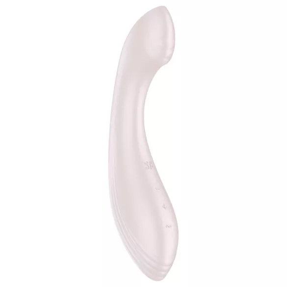 Satisfyer G-Force - oppladbar, vanntett G-punktvibrator (beige)