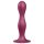 Satisfyer Double Ball-R - sugekoppvekter dildo (rød)