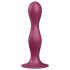 Satisfyer Double Ball-R - sugekoppvekter dildo (rød)