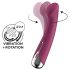 Satisfyer Spinning G-Spot 1 - roterende G-punkt vibrator (rød)