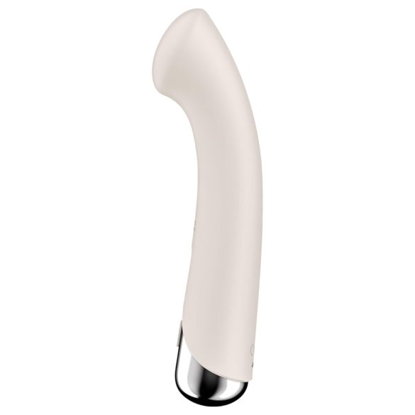 Satisfyer Spinning G-Spot 1 - roterende G-punktvibrator (beige)