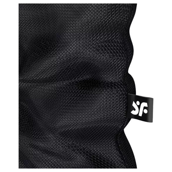 Satisfyer Treasure Bag - diskret oppbevaringspose - medium (svart)