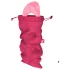 Satisfyer Treasure Bag M - diskret oppbevaringspose for sexleketøy (rosa)