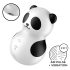 Satisfyer Pocket Panda - luftbølge klitorisstimulator (svart)
