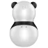 Satisfyer Pocket Panda - luftbølge klitorisstimulator (svart)