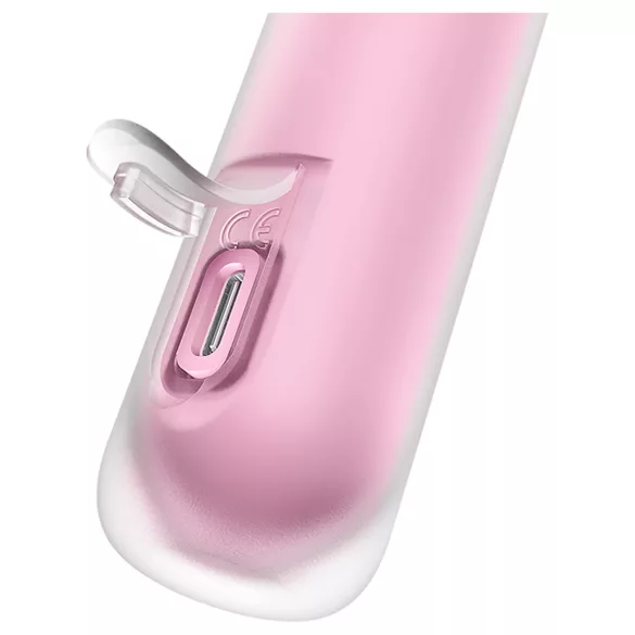 Satisfyer First Kiss - lufttrykkbasert klitorisstimulator (rosa)