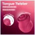 Satisfyer Tongue Twister - roterende tungen-klitorisstimulator (rosa)