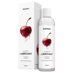 Satisfyer - aromatisert glidemiddel - kirsebær (300ml)