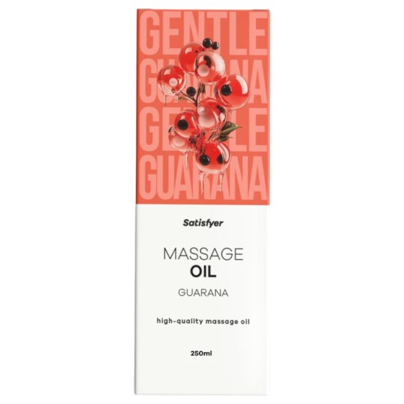 Satisfyer - massasjeolje - guarana (250ml)