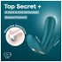Satisfyer Top Secret+ - Trippel bærbar vibrator (grønn)
