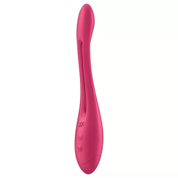 Satisfyer Elastisk Lek - fleksibel parvibrator (rosa)