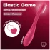 Satisfyer Elastisk Lek - fleksibel parvibrator (rosa)
