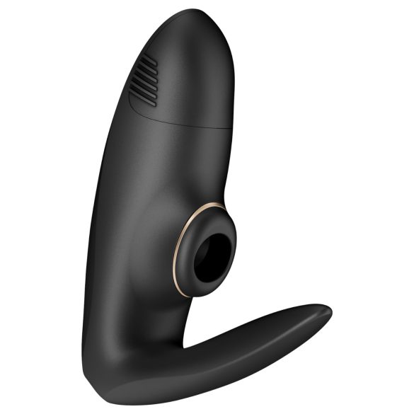 Satisfyer Pro 4 Couples - luftbølgevibrator for par (svart)