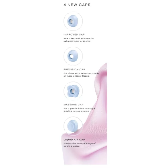 Satisfyer Pro 2 Generation 4 - klitorisstimulator med lufttrykkbølger (blå)