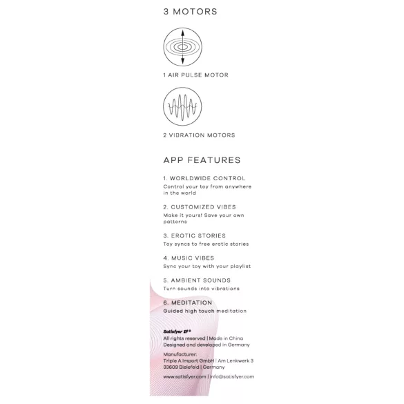 Satisfyer Pro 2 Generation 4 - lufttrykksklitorisvibrator (lilla)