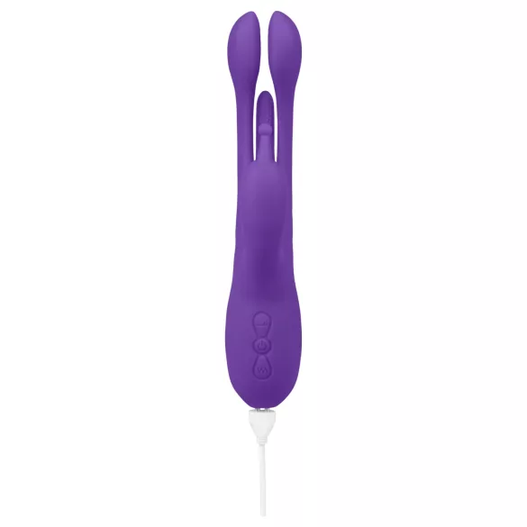 EIS Double Trouble - bevegelig tunge-klitoris vibrator (lilla)