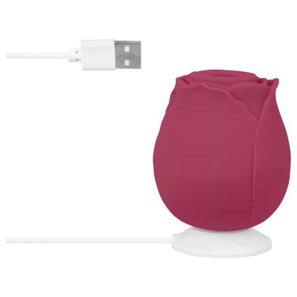 EIS Blush&Bloom - vakum vibrasjon massasjeapparat (rød)