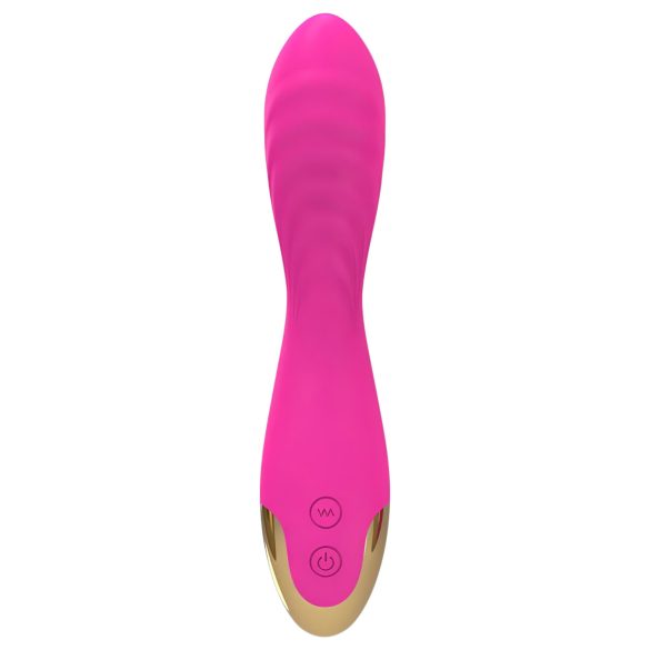 Mrow - oppladbar, vanntett G-punktvibrator (rosa)