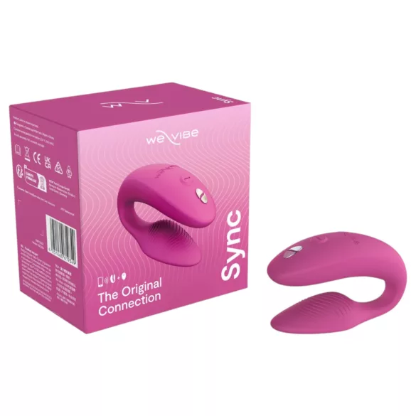 We-Vibe Sync - parvibrator med app- og fjernkontroll (rosa)
