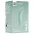 We-Vibe Melt 2 - App-styrt klitorisstimulator med luftbølger (turkis)