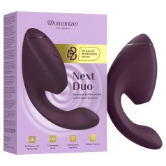 Womanizer Next Duo - 2-i-1 G-punktvibrator (lilla)