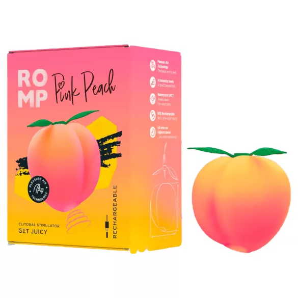 Romp Pink Peach - lufttrykkvibrator (rosa)