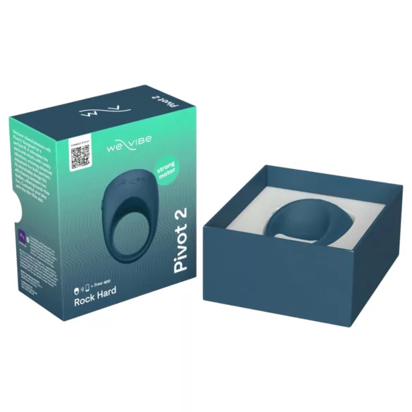 We-Vibe Pivot 2 - smart vibrasjons penisring (blå)