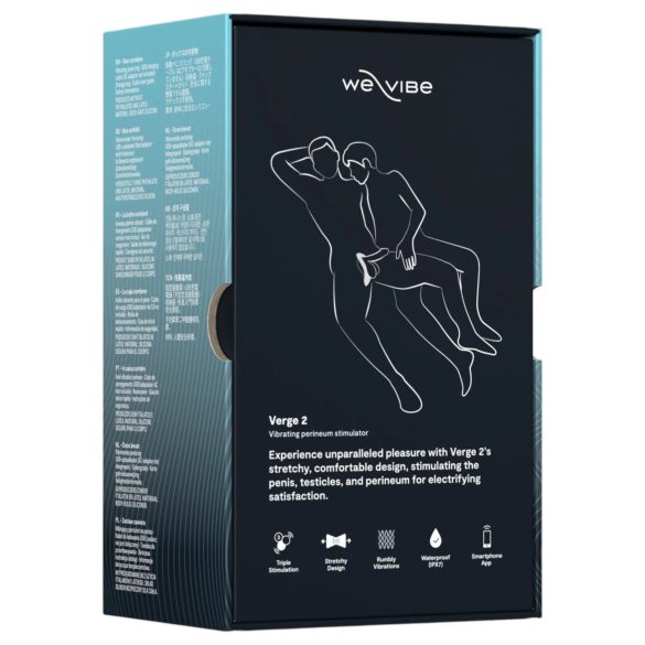 We-Vibe Verge 2 - smart vibrasjonsring til penis (svart)