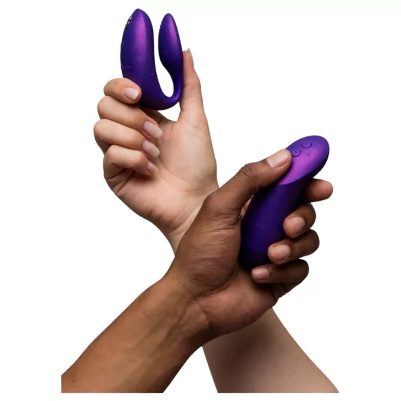 We-Vibe Chorus Pro - parvibrator med app- og fjernkontroll (lilla)