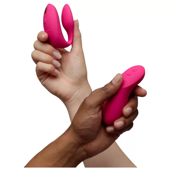 We-Vibe Chorus Pro - Parvibrator med app- og fjernkontroll (rosa)
