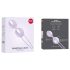 Fun Factory Smartballs Duo – treningskuler med innvendig kule (lilla)