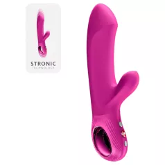   Fun Factory Bi Stronic Embrace - støtende vibrator med klitorisarmer (rosa)