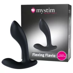 Mystim Flexing Flavio - elektro prostata vibrator (svart)