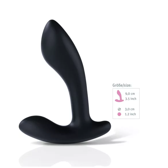 Mystim Flexing Flavio - elektro prostata vibrator (svart)