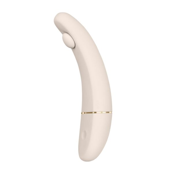 OhMyG - oppladbar, pulserende G-punktvibrator (hvit)