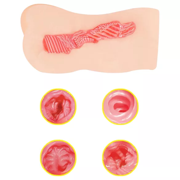 TAMASHII videregående‑elev - hentai kunstig vagina‑masturbator (naturell)