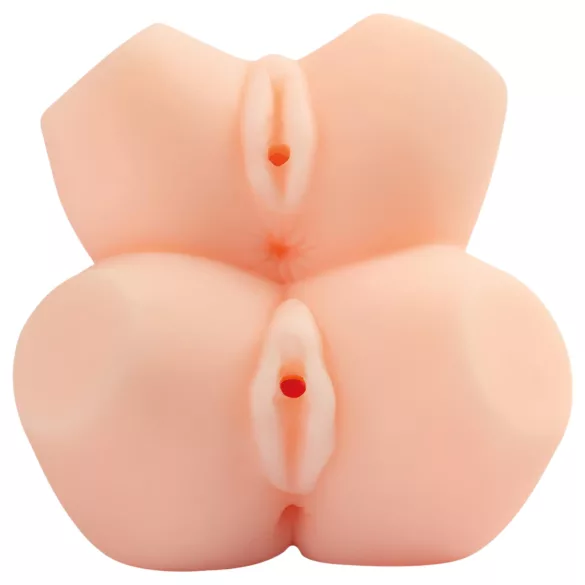 TAMASHII Mor og datter - hentai dobbel kunstig vagina-masturbator (natur)