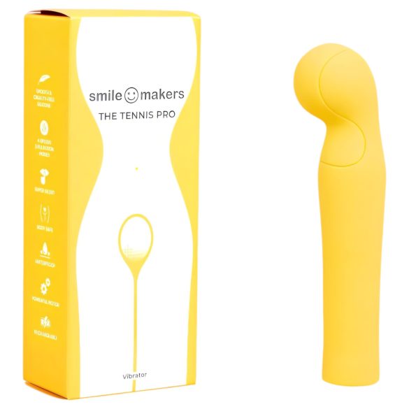 Smile Makers - Tennisinstruktørvibratoren (gul)