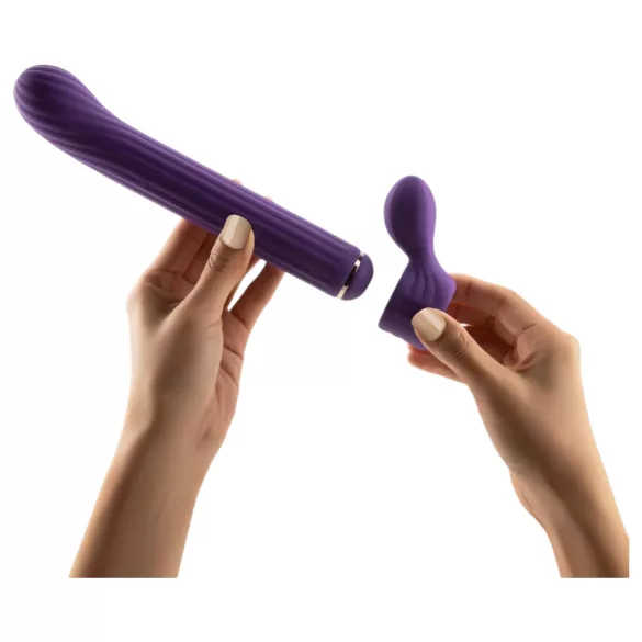 Magic Stick S1 - flerfunksjonell vibrator (lilla)