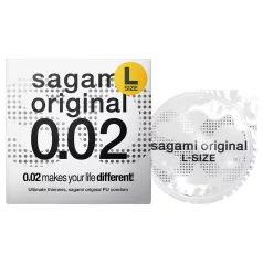 Sagami Original 0,02 L - kondom - 58mm (1 stk)