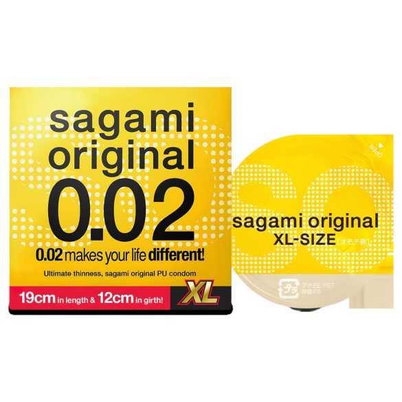 Sagami Original 0,02 XL - Kondom - 61mm (1 stk)